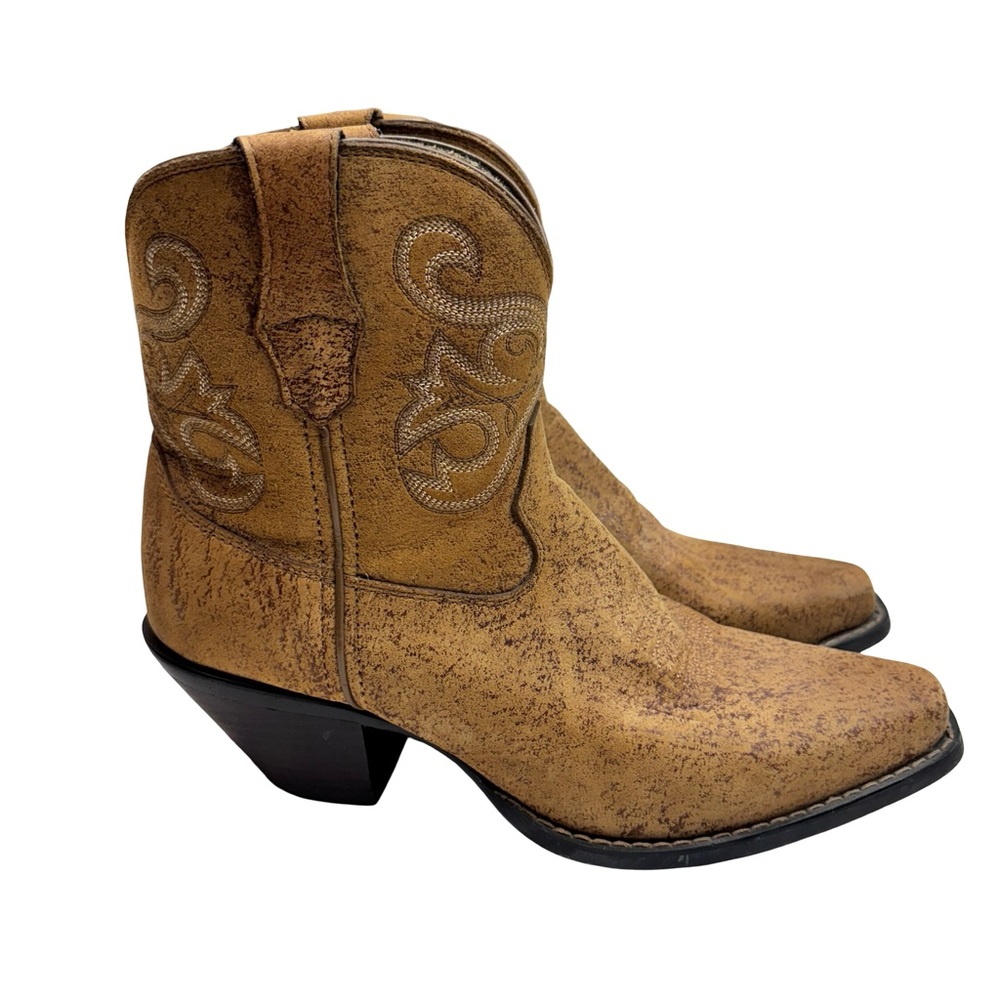 Durango Women’s Tan Speckled Western Boots Sz 8.5